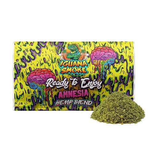 Iguana Smoke - Ready to Enjoy Hemp Blend [Amnesia 20g]