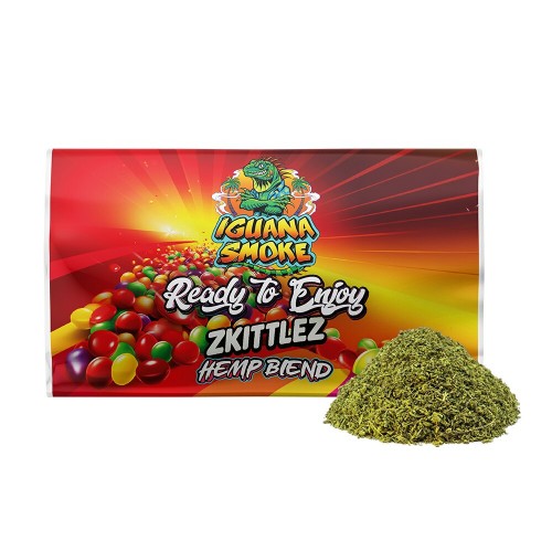 Iguana Smoke - Ready to Enjoy Hemp Blend [Zkittlez 10g]