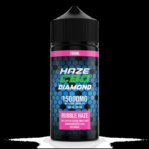 Haze CBD Diamond E-Liquid [Bubble Haze 15000mg]