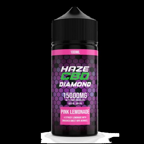 Haze CBD Diamond E-Liquid [Pink Lemonade 15000mg]