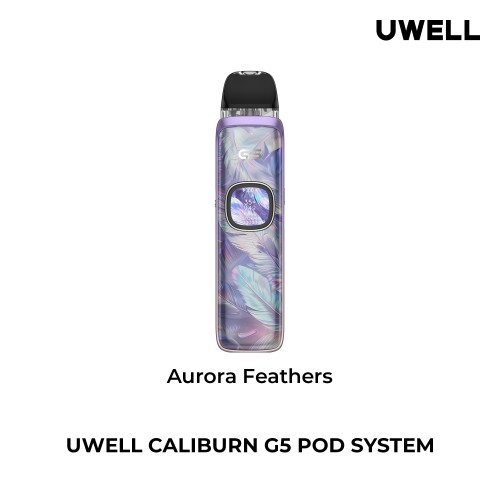 Uwell Caliburn G5 Pod Kit [Aurora Feathers]