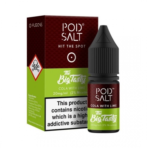 Pod Salt Fusion - Nic Salt -  Cola with Lime [11MG]