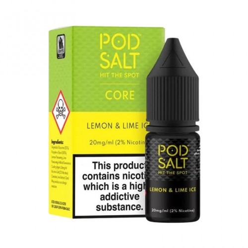 Pod Salt - Nic Salt - Lemon & Lime Ice [20MG]