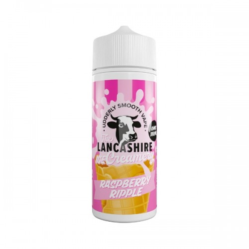 The Lancashire Ice Creamery - 100ml - Raspberry Ripple