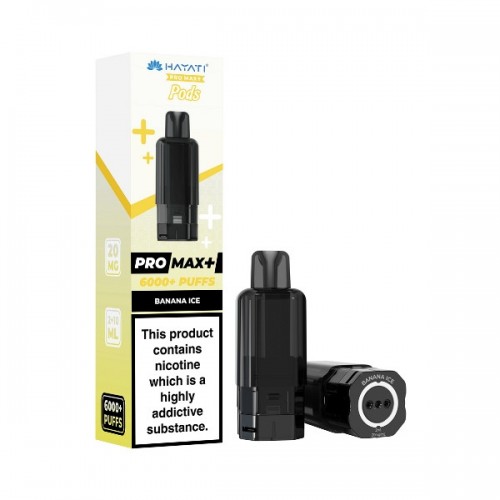 Hayati Pro Max+ Replacement - Pod [Banana Ice]