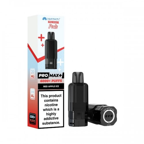 Hayati Pro Max+ Replacement - Pod [Red Apple Ice]