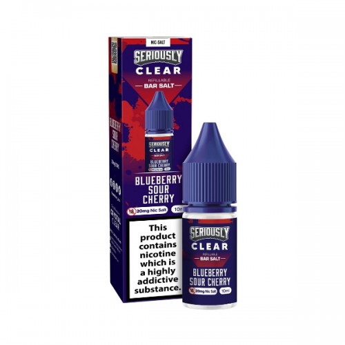 Seriously Clear - Nic Salt - Blueberry Sour Cherry [20MG]