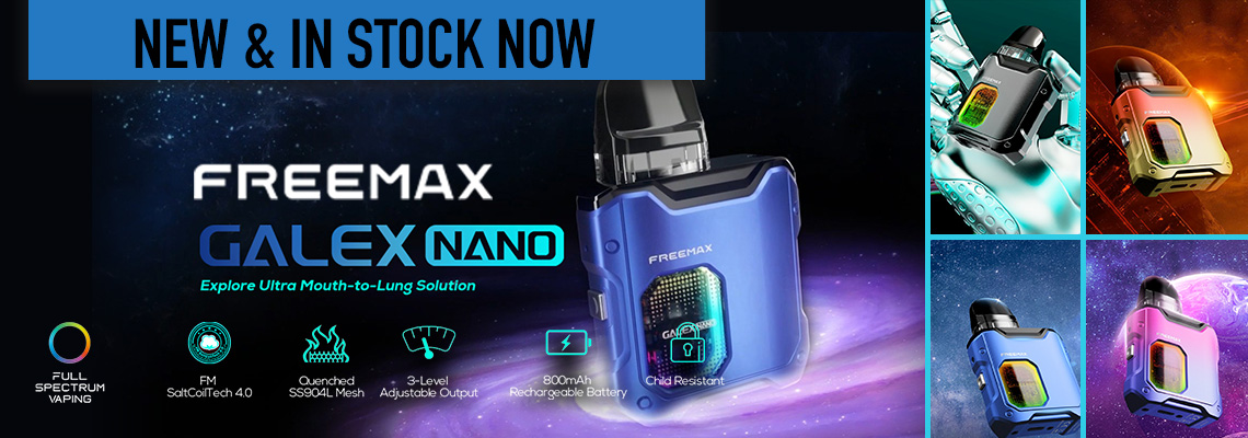 NEW Freemax Galex Nano Kit - Now In Stock at Smoke Purer!
