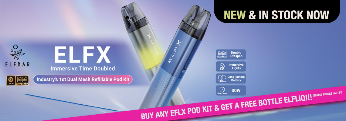 New Elf Bar ELFX Pod Kit - Order Now at Smoke Purer!!!