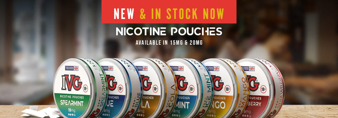 New IVG Nicotine Pouches - Order Now at Smoke Purer!!!