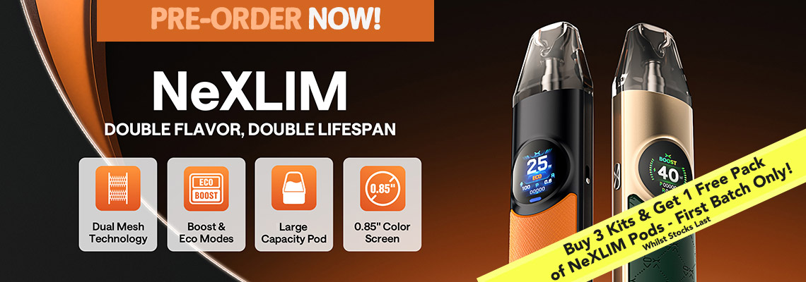 New Oxva NeXLIM Pod Kit - Pre-Order Now at Smoke Purer!!!