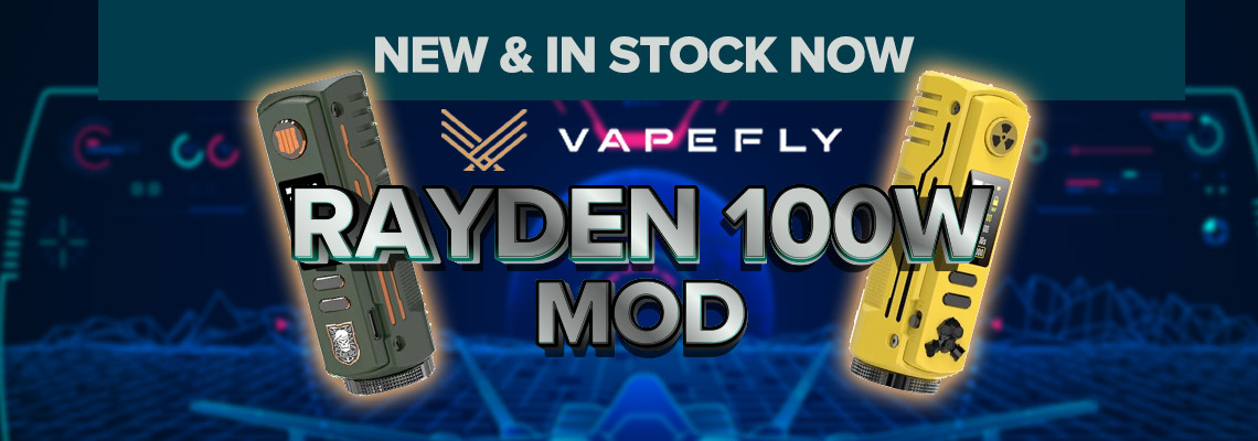 New Vapefly Rayden 100w Limited Edition Mod - Order Now at Smoke