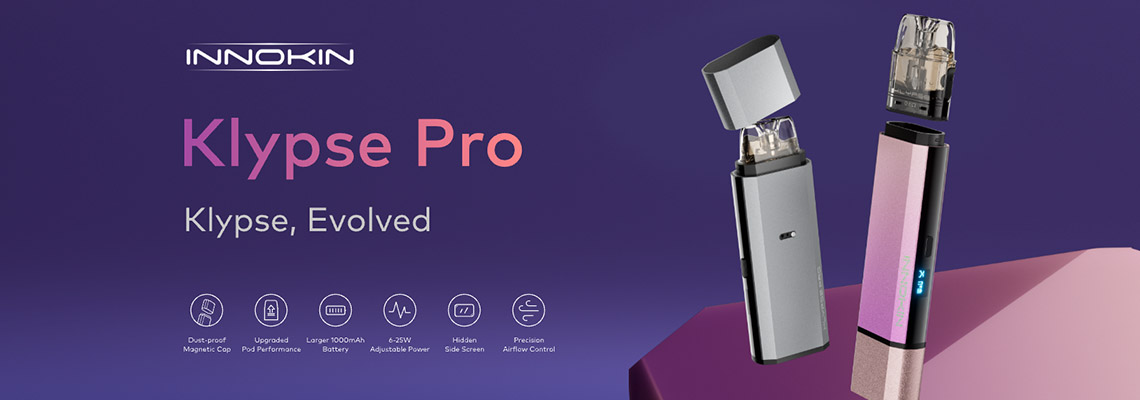 New Innokin Klypse Pro Pod Kit - Order Now at Smoke Purer!!!