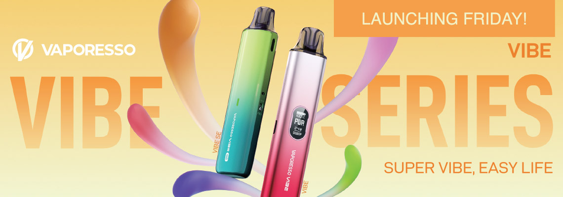 New Vaporesso Vibe & Vibe Se Pod Kit - Order Now at Smoke Pu