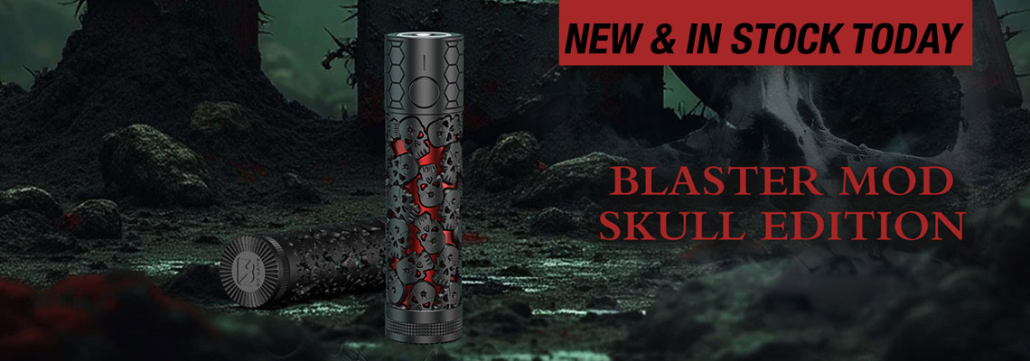 New BD Vape Skull Edition Blaster Mod - Order Now at Smoke Purer