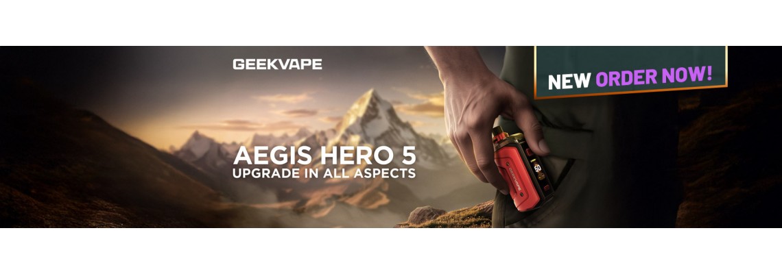 New Geekvape Aegis Hero 5 Kit - Order Now at Smoke Purer!!!