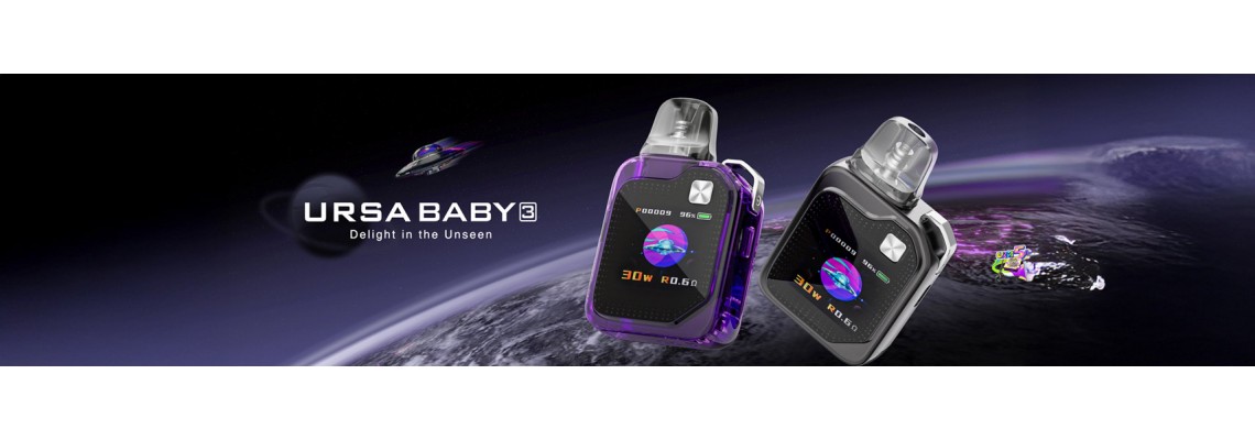 New Lost Vape Ursa Baby 3 Pro Pod Kit - Order Now at Smoke Purer