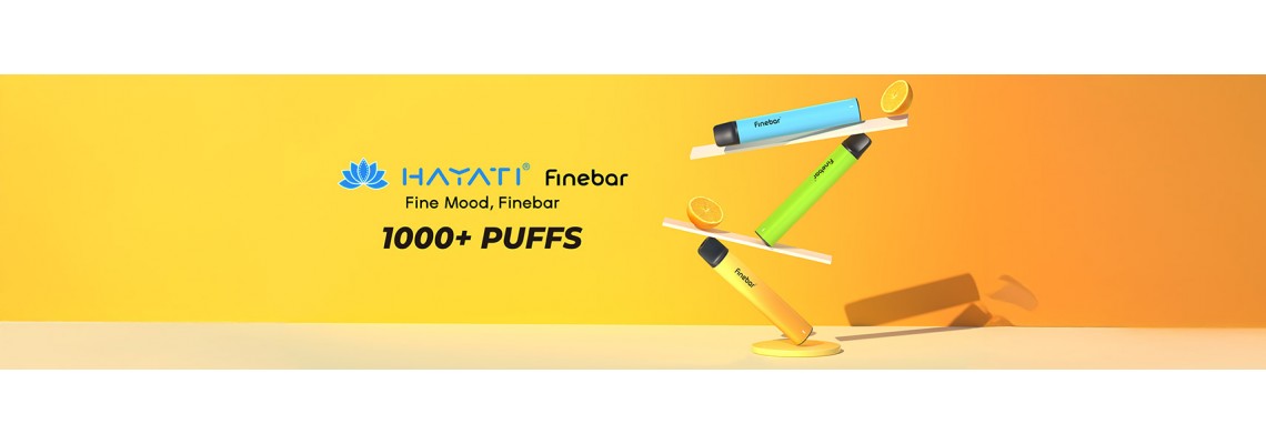 New Hayati Finebar Prefilled Pod Kit & Refills - Order Now a