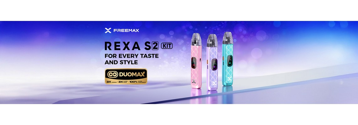 New Freemax Rexa S2 Pod Kit - Order Now at Smoke Purer!!!