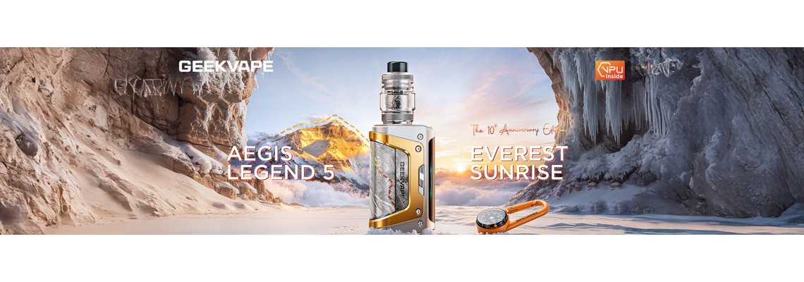 New Geekvape Aegis Legend 5 Kit Anniversary Edition - Order Now
