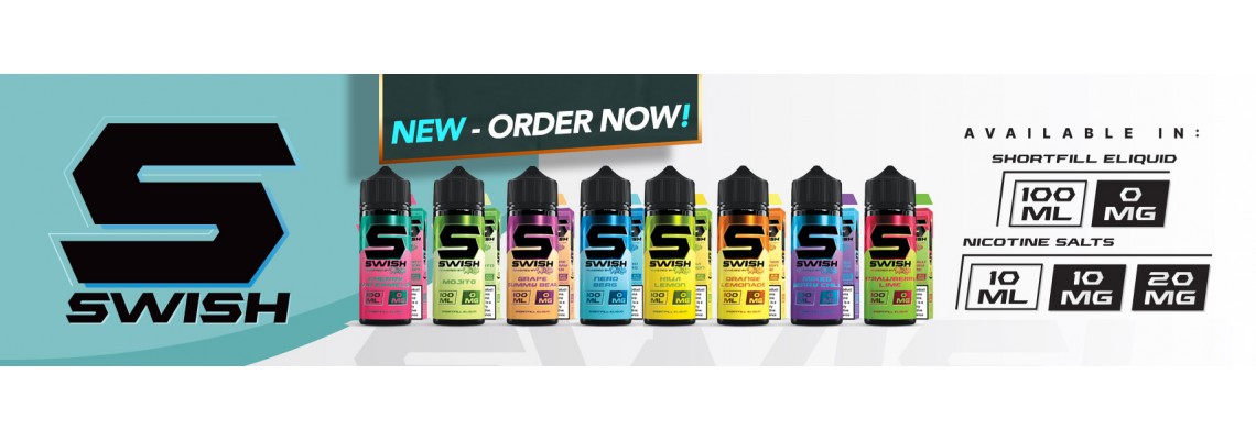 New Swish x Mix Labs Liquid Range - Available in 100ml & Nic