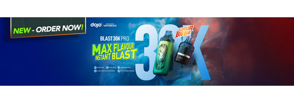 New Dojo Blast 30k Prefilled Pod Kits - Order Now at Smoke Purer
